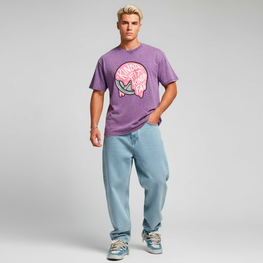 Heren Baggy Jeans – Oversized Straight Fit Denim | Casual en Comfortabel