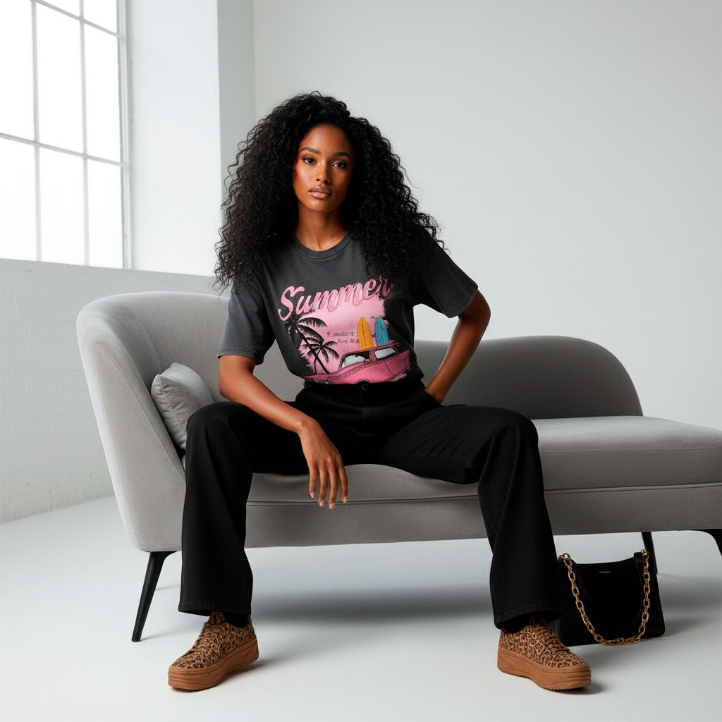 Grafische Unisex T-shirt – Comfort en Stijl