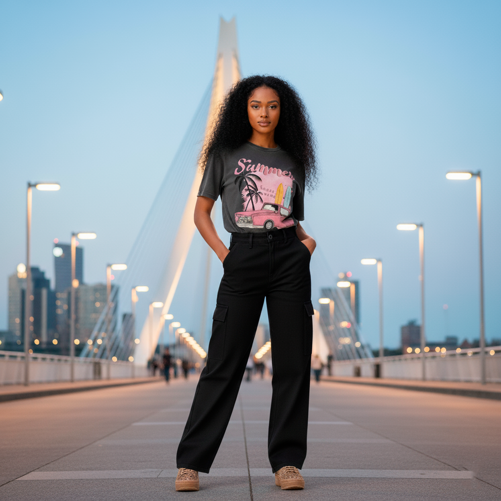 Grafische Unisex T-shirt – Comfort en Stijl