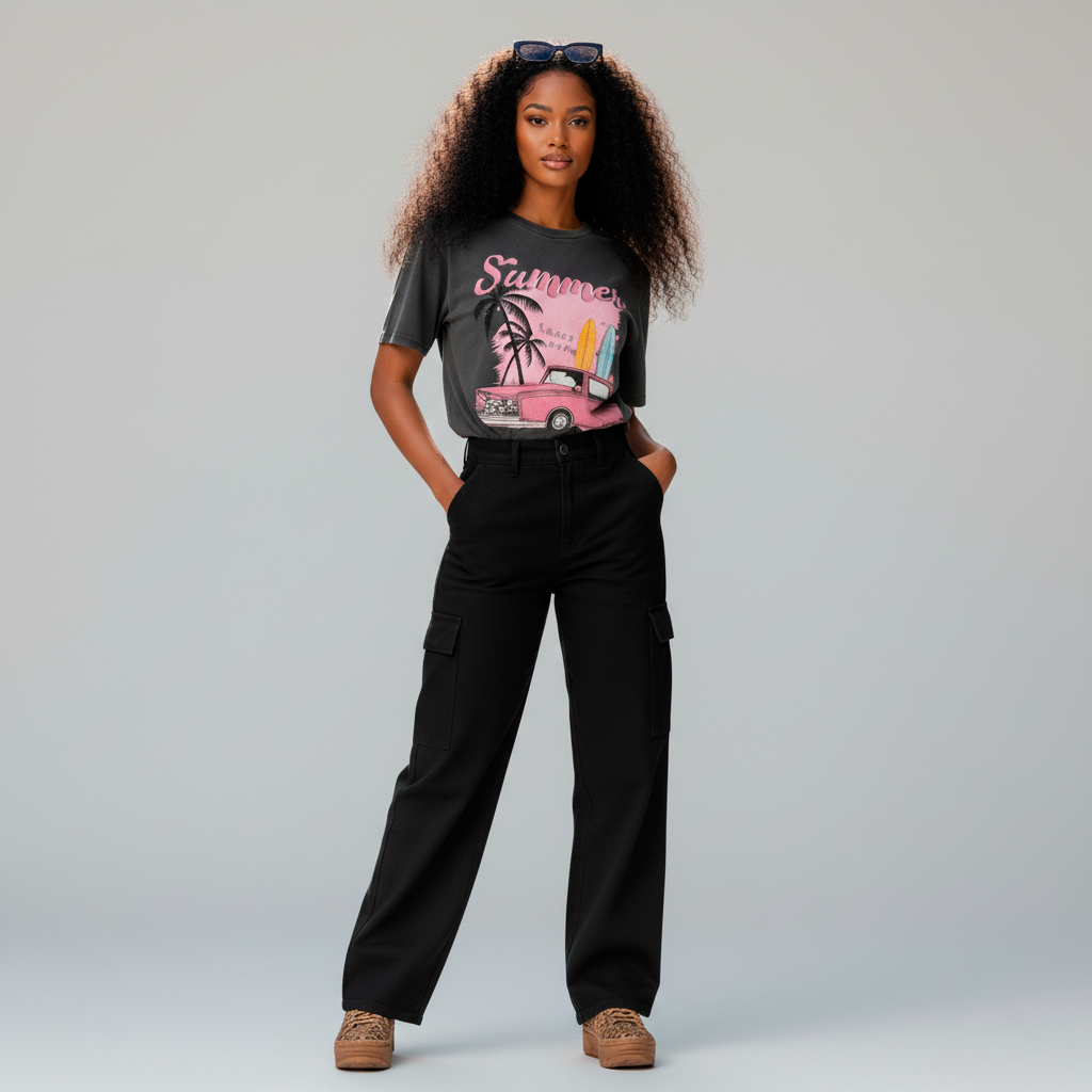 Grafische Unisex T-shirt – Comfort en Stijl