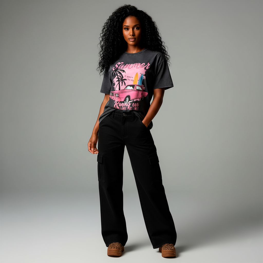 Grafische Unisex T-shirt – Comfort en Stijl